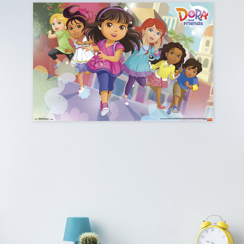 «dora & friends-impression sur papier