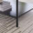 Frey Upholstered Coffee Table with Open Shelf & Metal Legs-125965250