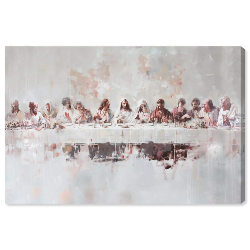 Art Remedy Dreamy Supper, impression sur toile, art mural, H 16 po x l 24 po, Toile non encadrée