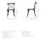 Chaise d'appoint en bois massif Tacony-93236321