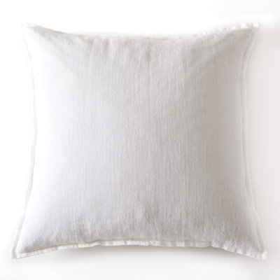 Montauk 100% Linen Large Euro Pillow Cover