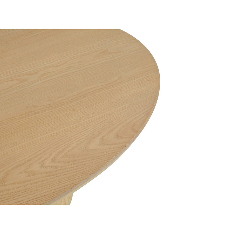 Table basse en chêne Gasaway, Tanné