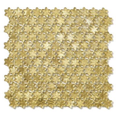 Mimosa Petites Fleurs Glass Mosaic