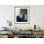 «Femme en bleu lisant une lettre» par Johannes Vermeer, impression giclée encadrée