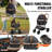 Pet Stroller, 4 Wheels Dog Stroller Rotate With Brakes, 66 Lbs Weight Capacity, Puppy Stroller With Detachable Carrier, Storage Basket And Pet Pad, For Small To Medium Sized Dogs, Black