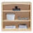 Ossy American Built Solid Wood Bookcase-2096133060-2096133063