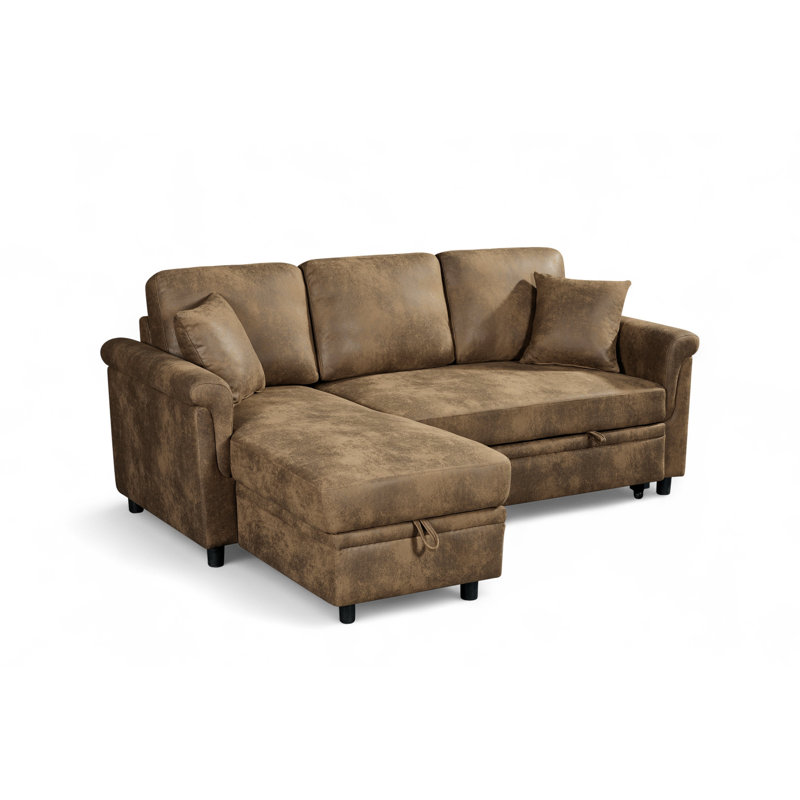 Advika 4 Seater Sofa Bed, Left Hand Facing