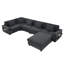 Canapé modulaire en U 128 * 67 "-1009707639