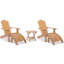 Chaise Adirondack en plastique Porphyrios