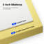 Matelas en mousse viscoélastique moyenne Alwyn Home Meridianville-88637734-111688768