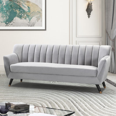 Soraya 3 Seater Velvet Sofa