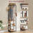 Freestanding Hall Tree with Shelves-1890270865