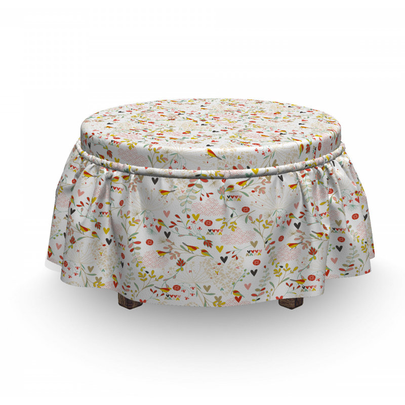 Housse pour repose-pieds japonais clouds