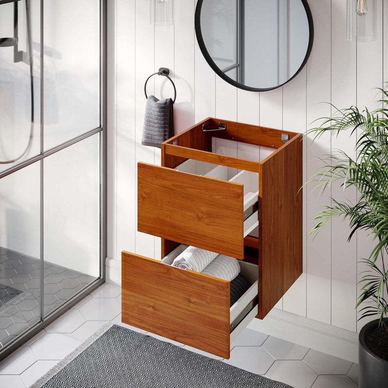 Meuble-lavabo mural 18 po Modway Scenic