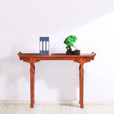 Solid Pterocarpus Entryway Table