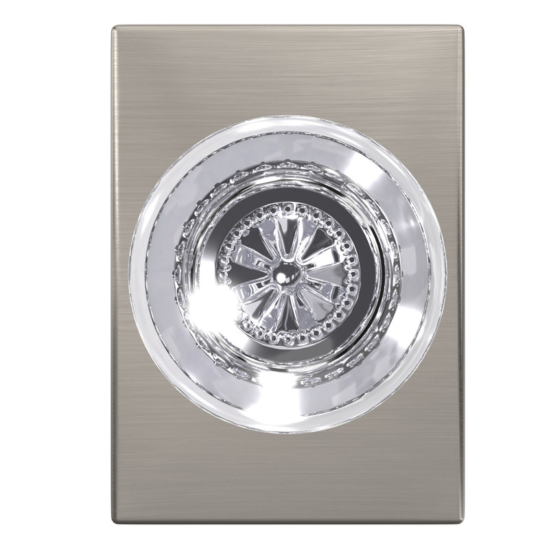 Hobson Century Trim, Satin Nickel