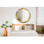 Huldar Glass Flat Wall Mirror