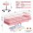 3-Motor Professional Electric Massage Table with Adjustable Height, Backrest & Leg Rest, Remote & Foot Control, Included 360° Swivel Height-Adjustable Stool-170903611