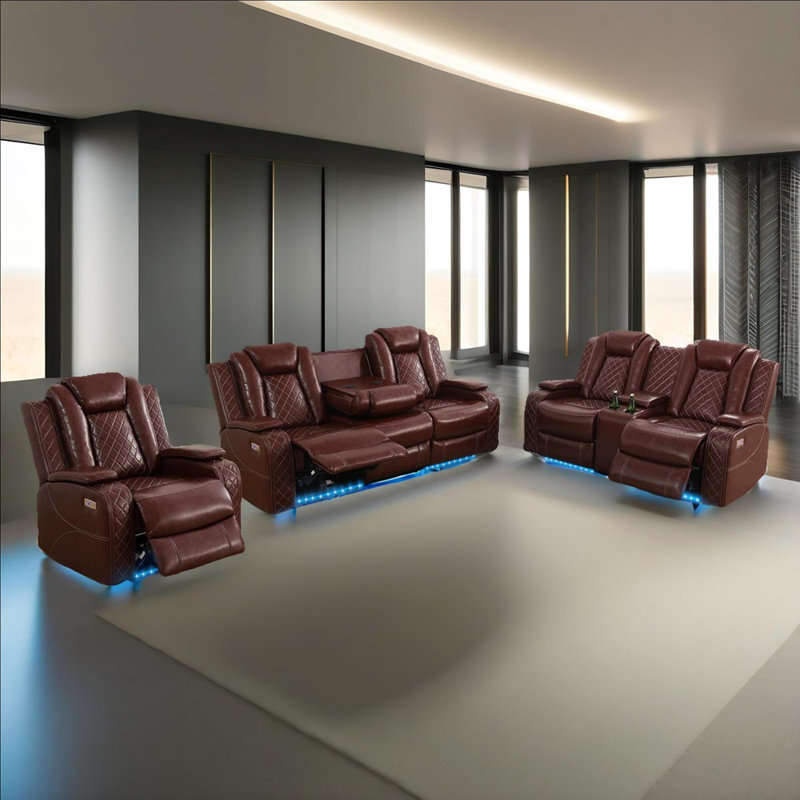 Ensemble de fauteuil inclinable électrique Winchcombe