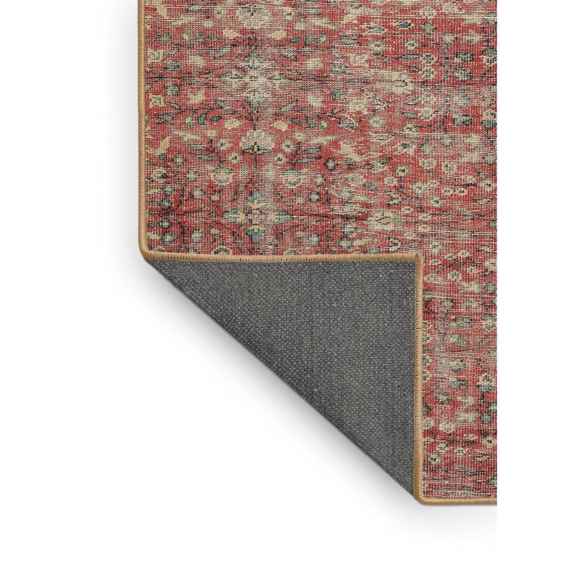 Tapis oriental en laine rouge, Rectangle 6 pi x 9 pi