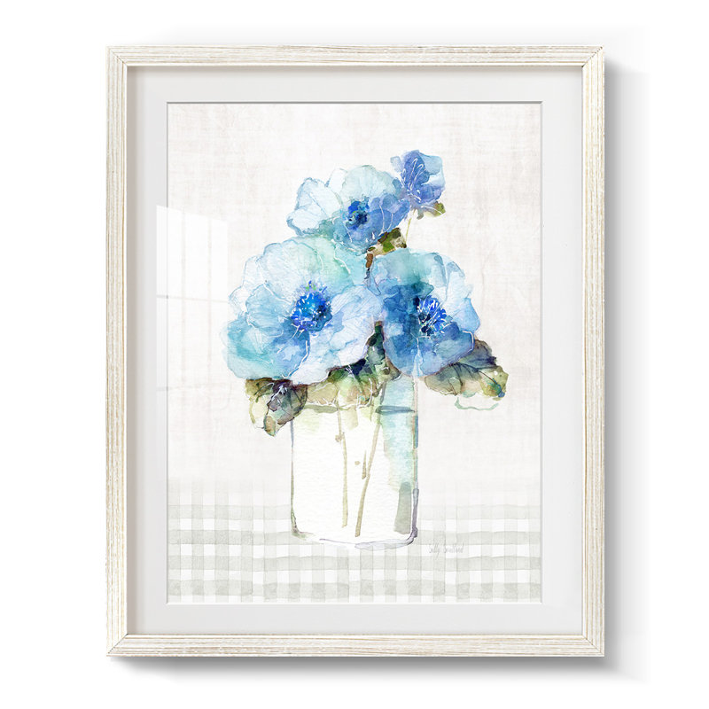 Statice - Toile tendue avec châssis, H 28,5 po x l 20,5 po, Blanc