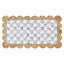 Grey Check With Jute Scallops Rug-2055372203