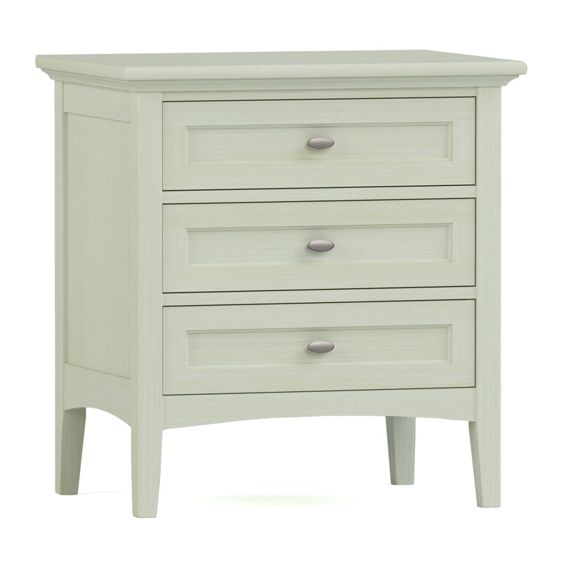 Origins 3 - Drawer Solid Wood Nightstand