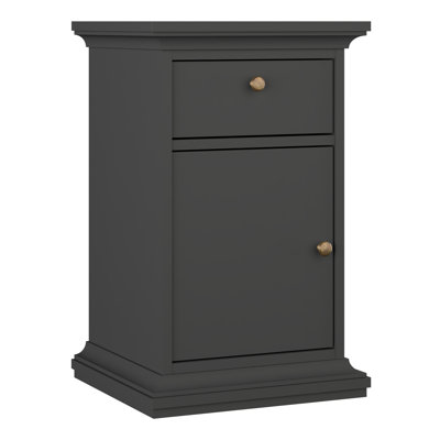 Adianey 43.6cm W Plywood / Laminate Board Bedside Table
