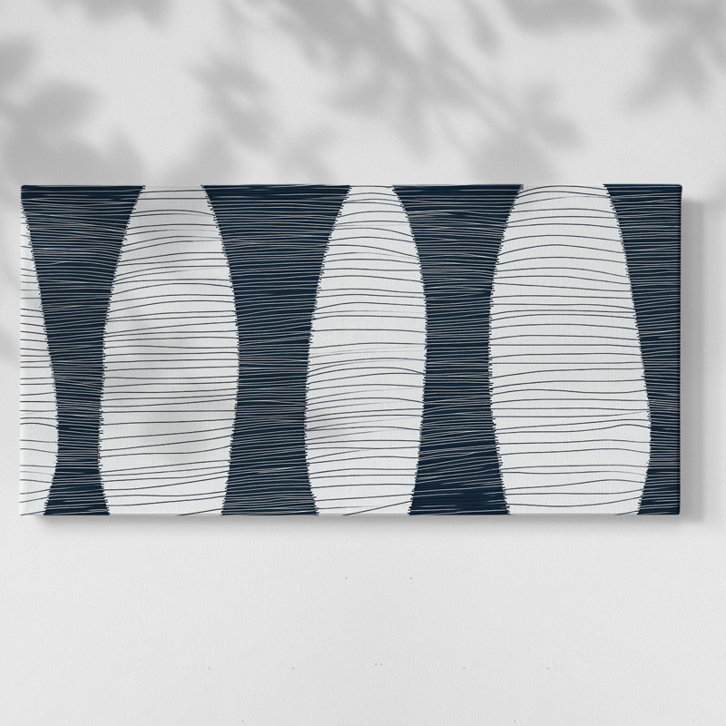 Série abstraite-DCCxx- Toile tendue avec châssis tendue, prête à être accrochée, H 21 po x l 41 po
