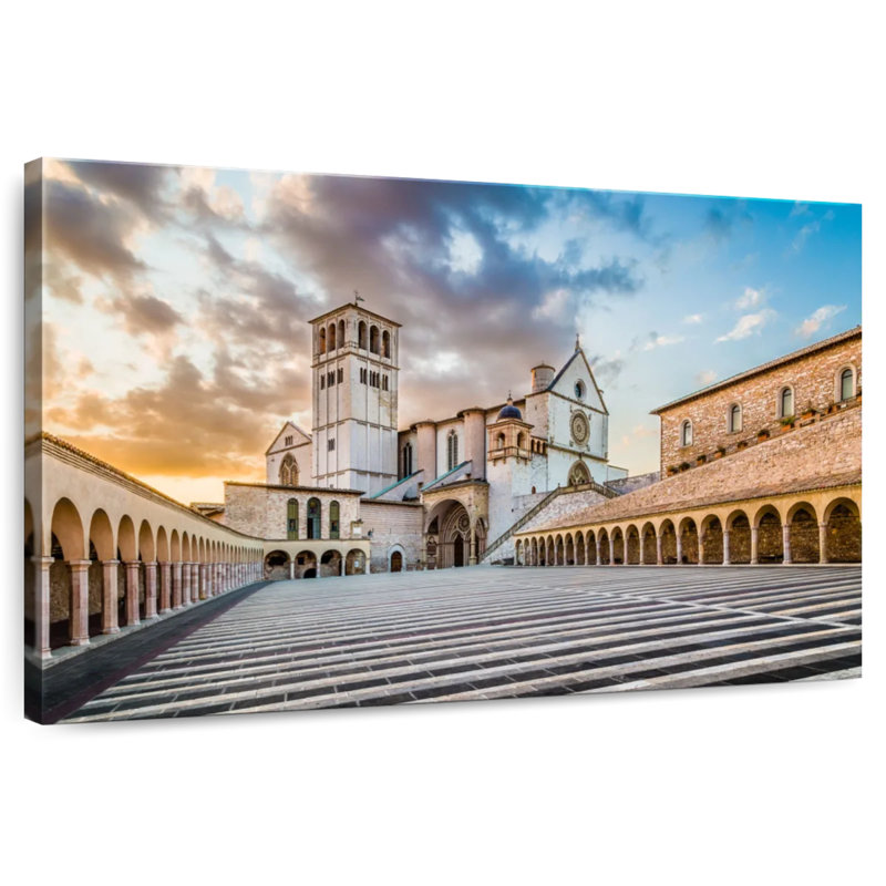 Église Adella d'Assise, H 32 po x l 48 po