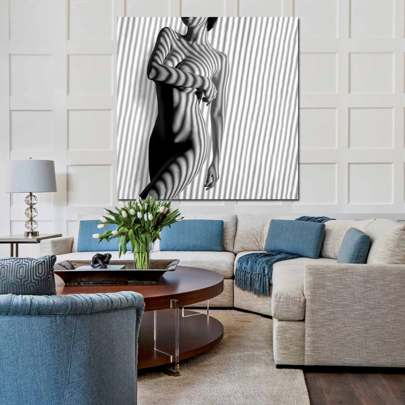 That Girl - photographie sans cadre, Aluminium, H 24 po x l 24 po x P 2,5 po