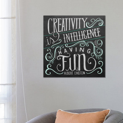 Creativity Is Intelligence Having Fun