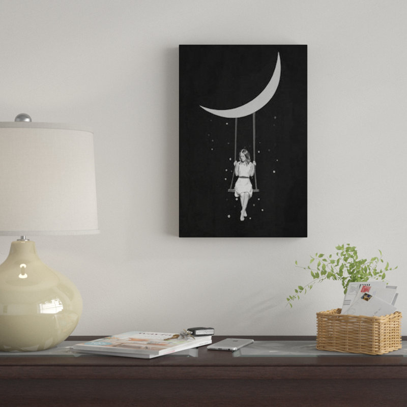 « swing, swing », reproduction d’impression sur toile, H 18 po x l 12 po x P 1,5 po