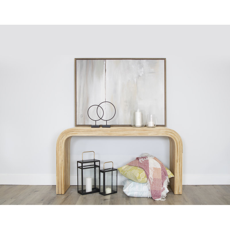 Bahia 60'' W Console Table, Brown/Natural
