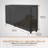 Modern Leisure Monterey 8ft Log Rack Cover, 96"L x 24"W x 42"H, Black-662319295