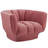 Modway Silver Orchid Burbridge Channel Tufted Performance Velvet Armchair-755043867