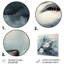 Requin féroce II - impression sans cadre sur métal-911422183
