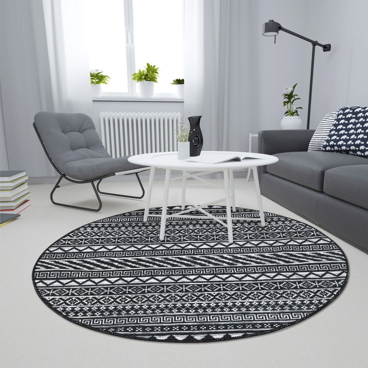 Karelie Washable Striped Indoor Rug