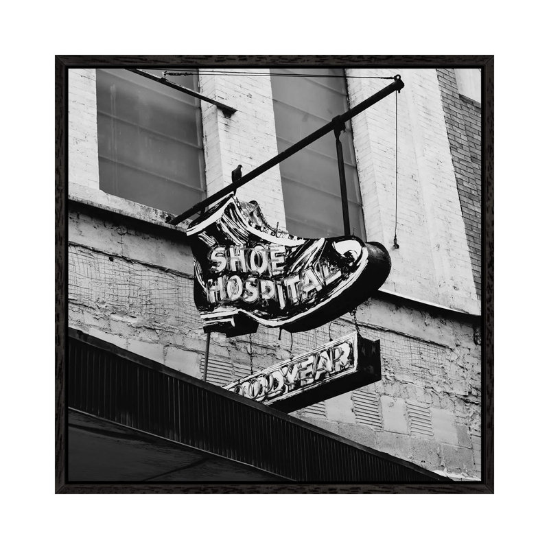 Alabama Architecture IX by Bethany Young - Print on Canvas, Black Framed, 66.04cm H x 66.04cm W x 3.81cm D