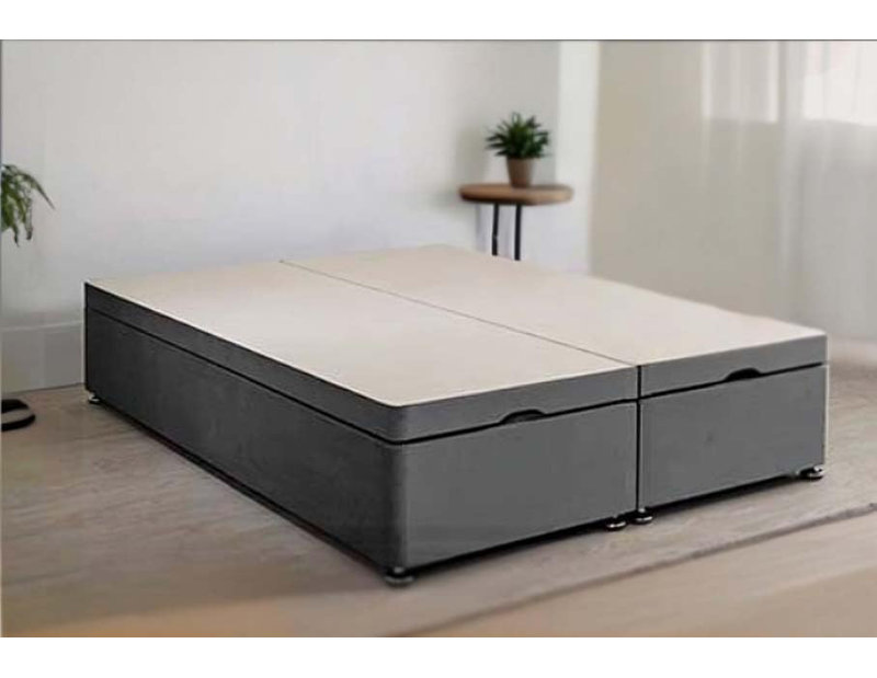 Ajeem Upholstered Bed, Cream