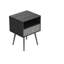 Table de chevet 1 tiroir Loletha - gris