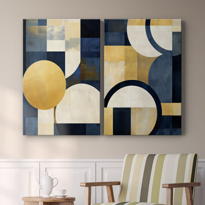 ABSTRACT Series DLX-Premium Gallery Wrapped Canvas -Ready to Hang