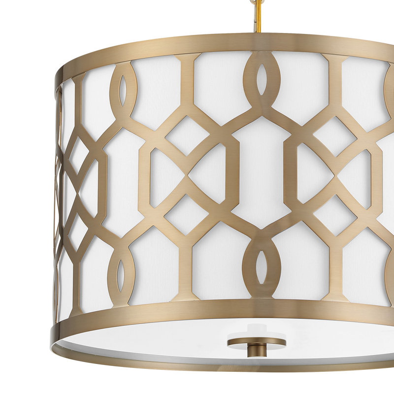 Jennings 5 - Light Chandelier, Aged Brass, 24.25" 5-Light