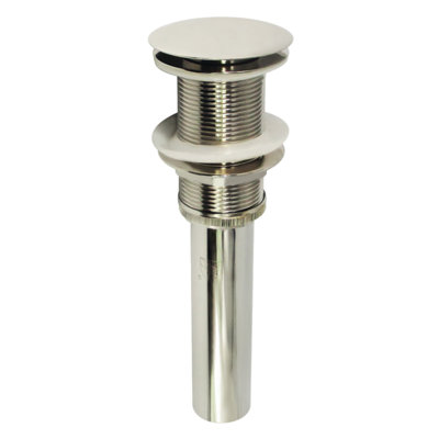 Coronet Push Pop-Up Bathroom Sink Drain
