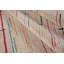 Fragment Hand Knotted Wool Striped Area Rug-2070878229