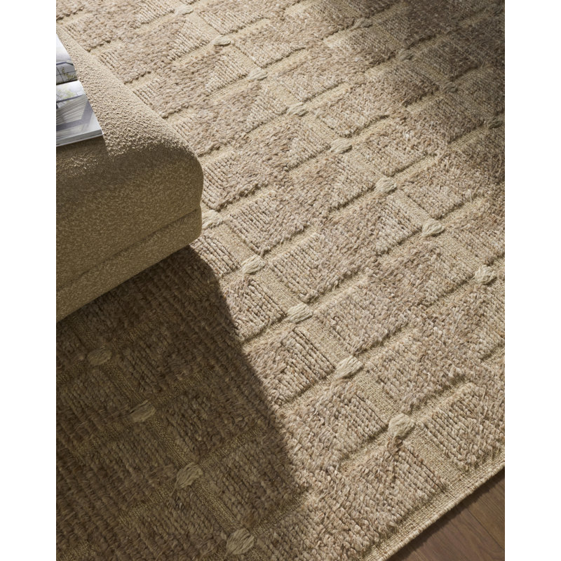 Hans Wool Geometric Area Rug, Rectangle 8' x 10'