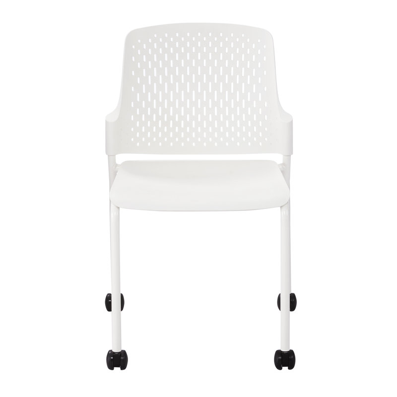 Fauteuil empilable suivant, Blanc