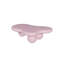 Table basse de 40 pouces en forme de nuage, table basse basse avec 3 pieds sphériques pour le salon, rose-628528002-628528003-637434301