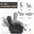 Dual Motor Infinite Position Up To 350 LBS Electric Medium Size Power Lift Recliner Chair With 8-Point Vibration Massage And Lumbar Heating-1557075900