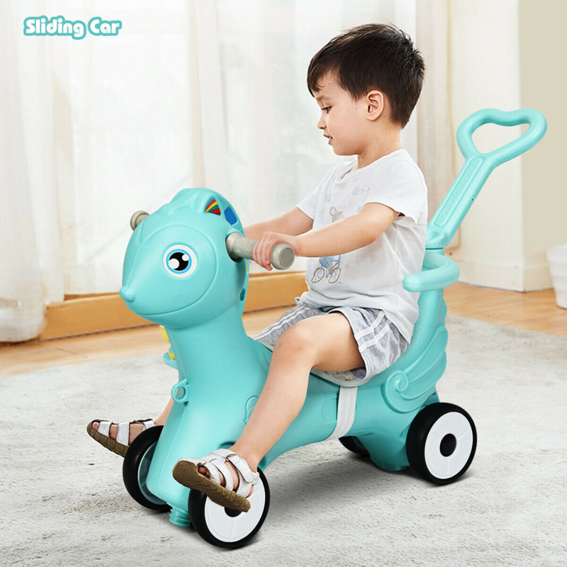 Rolande Rocking Horse, Mint Green